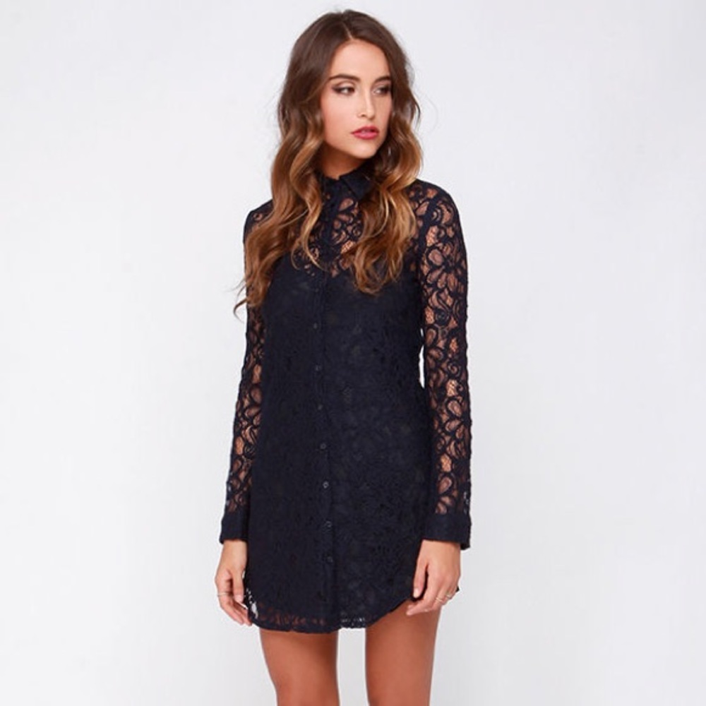 Lace Tunic Dress